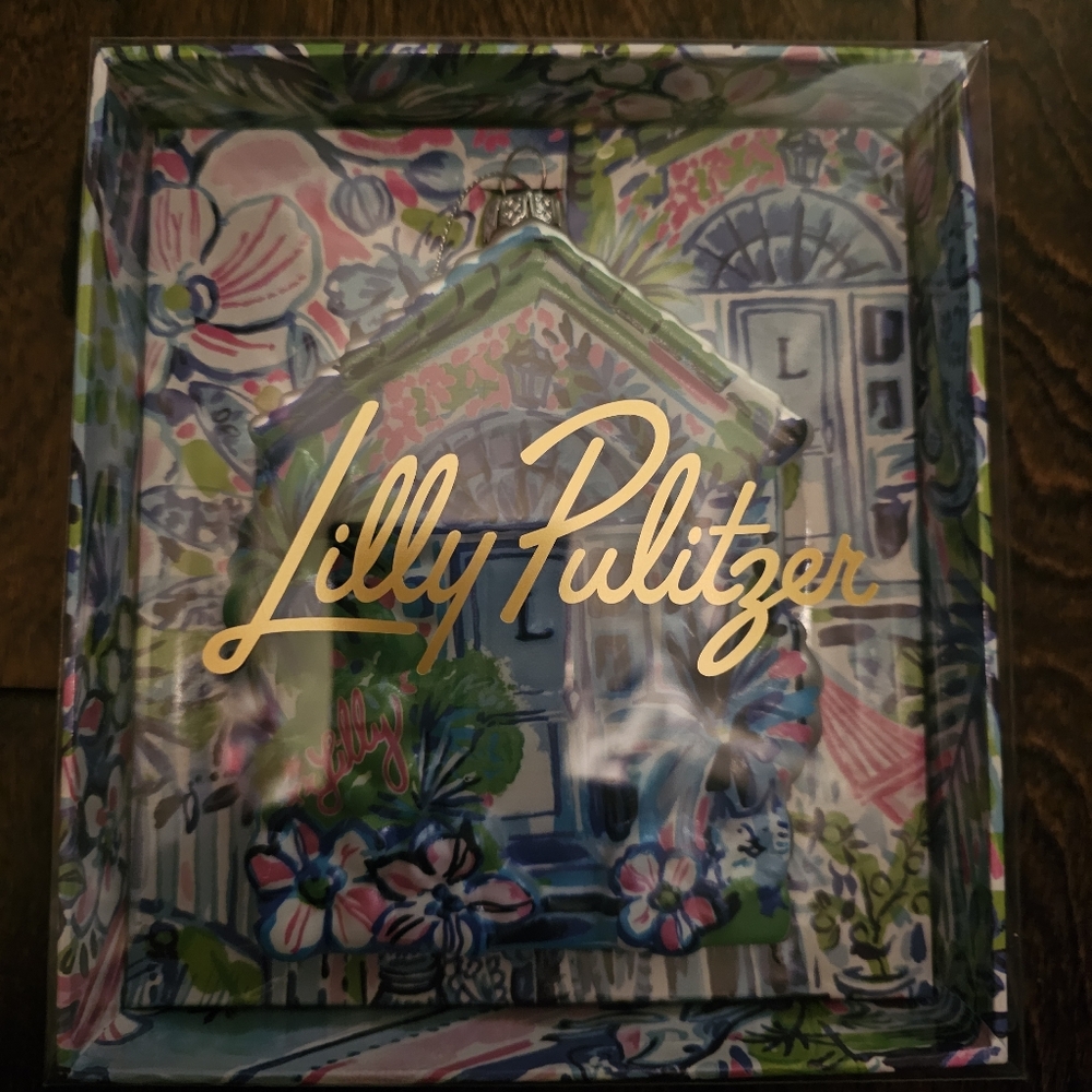 Lilly Pulitzer Lilly's House ornament